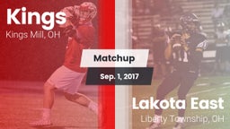 Matchup: Kings  vs. Lakota East  2017
