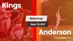 Matchup: Kings  vs. Anderson  2017