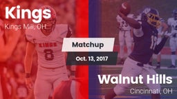 Matchup: Kings  vs. Walnut Hills  2017