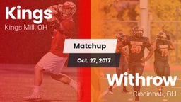 Matchup: Kings  vs. Withrow  2017