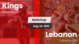 Matchup: Kings  vs. Lebanon   2018