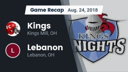 Recap: Kings  vs. Lebanon   2018