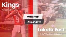 Matchup: Kings  vs. Lakota East  2018