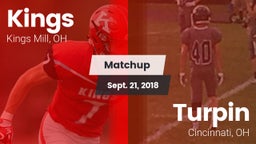 Matchup: Kings  vs. Turpin  2018