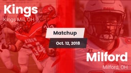 Matchup: Kings  vs. Milford  2018