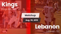 Matchup: Kings  vs. Lebanon   2019