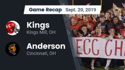 Recap: Kings  vs. Anderson  2019