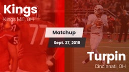 Matchup: Kings  vs. Turpin  2019