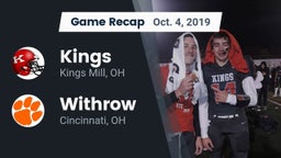 Recap: Kings  vs. Withrow  2019