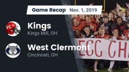 Recap: Kings  vs. West Clermont  2019