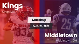 Matchup: Kings  vs. Middletown  2020