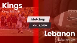 Matchup: Kings  vs. Lebanon   2020