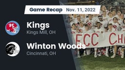 Recap: Kings  vs. Winton Woods  2022