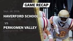 Recap: Haverford School vs. Perkiomen Valley  2016