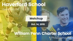 Matchup: Haverford School vs. William Penn Charter School 2016