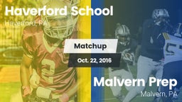 Matchup: Haverford School vs. Malvern Prep  2016