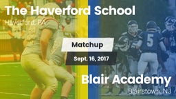 Matchup: The Haverford School vs. Blair Academy 2017