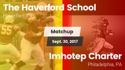 Matchup: The Haverford School vs. Imhotep Charter  2017