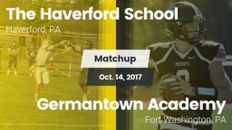 Matchup: The Haverford School vs. Germantown Academy 2017