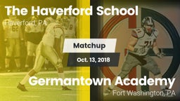 Matchup: The Haverford School vs. Germantown Academy 2018
