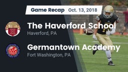 Recap: The Haverford School vs. Germantown Academy 2018