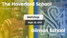 Matchup: The Haverford School vs. Gilman School 2019