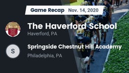 Recap: The Haverford School vs. Springside Chestnut Hill Academy  2020