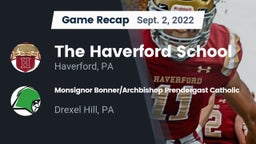 Recap: The Haverford School vs. Monsignor Bonner/Archbishop Prendergast Catholic 2022