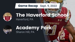 Recap: The Haverford School vs. Academy Park  2022