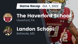 Recap: The Haverford School vs. Landon School 2022