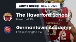 Recap: The Haverford School vs. Germantown Academy 2022