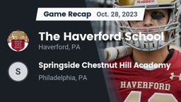 Recap: The Haverford School vs. Springside Chestnut Hill Academy  2023