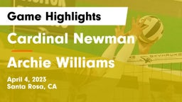 Cardinal Newman  vs Archie Williams  Game Highlights - April 4, 2023