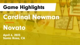 Cardinal Newman  vs Novato  Game Highlights - April 6, 2023