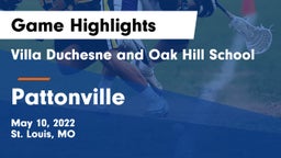 Villa Duchesne and Oak Hill School vs Pattonville  Game Highlights - May 10, 2022
