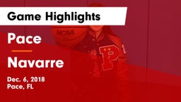 Pace  vs Navarre  Game Highlights - Dec. 6, 2018
