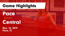 Pace  vs Central  Game Highlights - Nov. 16, 2019