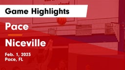 Pace  vs Niceville Game Highlights - Feb. 1, 2023