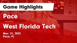 Pace  vs West Florida Tech Game Highlights - Nov. 21, 2023