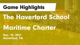 The Haverford School vs Maritime Charter Game Highlights - Dec. 10, 2021