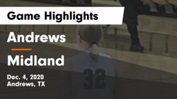 Andrews  vs Midland  Game Highlights - Dec. 4, 2020