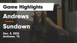 Andrews  vs Sundown  Game Highlights - Dec. 8, 2020