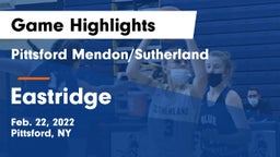 Pittsford Mendon/Sutherland vs Eastridge  Game Highlights - Feb. 22, 2022