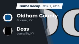 Recap: Oldham County  vs. Doss  2018