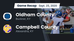 Recap: Oldham County  vs. Campbell County  2020