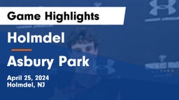 Holmdel  vs Asbury Park Game Highlights - April 25, 2024