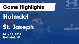 Holmdel  vs St. Joseph  Game Highlights - May 17, 2024