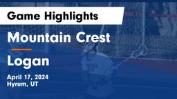 Mountain Crest  vs Logan  Game Highlights - April 17, 2024