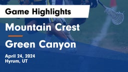 Mountain Crest  vs Green Canyon  Game Highlights - April 24, 2024