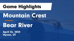 Mountain Crest  vs Bear River  Game Highlights - April 26, 2024